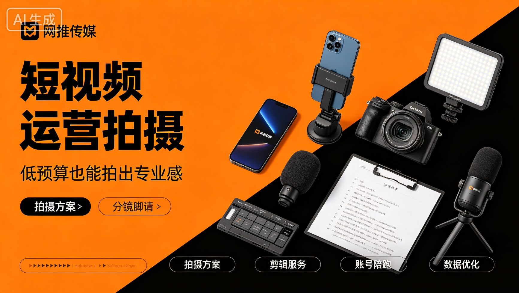 短视频运营服务案例展示